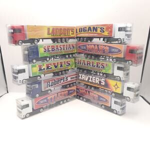 Swibco Trucking Company Toy Semi Truck Set of 10 New in package
